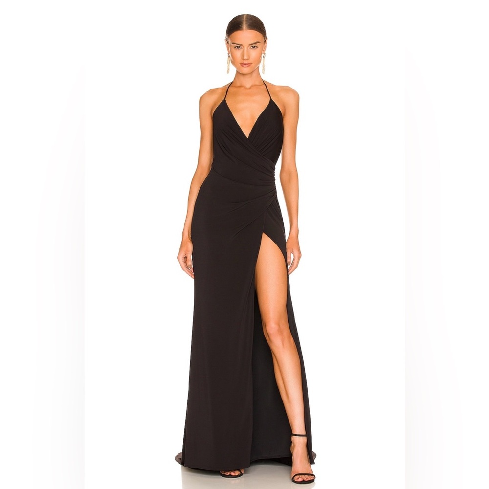 Katie May × REVOLVE Jupiter Gown in Black